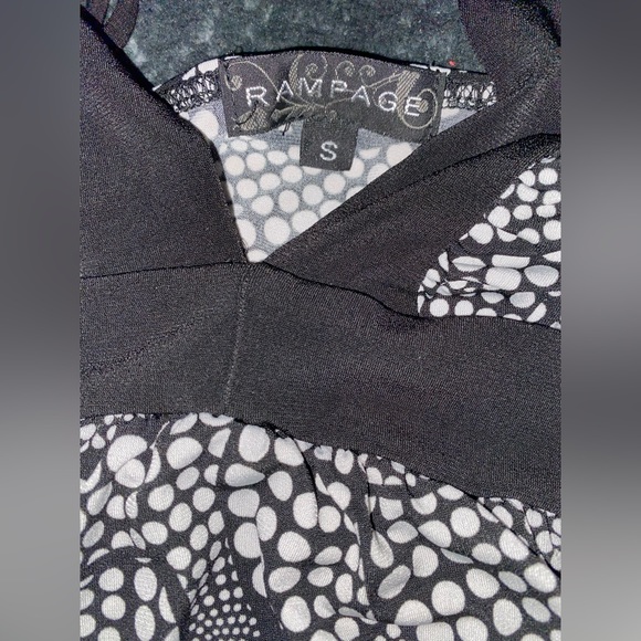 Cute Y2K white and black halter - Picture 4 of 5